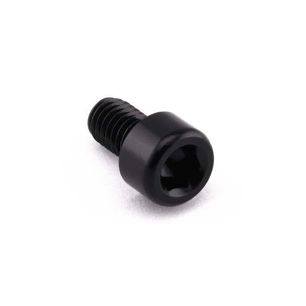 Alu Innensechskant Schraube M6 x (1.00mm) x 10mm Schwarz