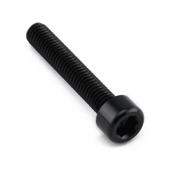 Alu Innensechskant Schraube M6 x (1.00mm) x 40mm Schwarz