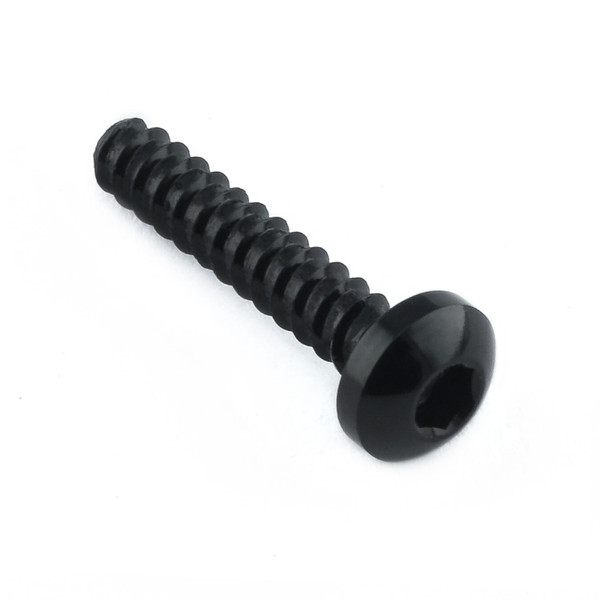 Selbstschneidende Aluschrauben 4mm x 20mm Schwarz