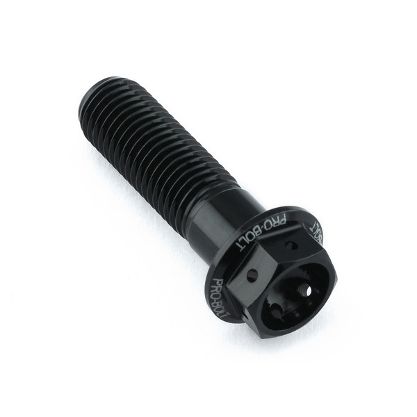 Alu Race Spec Schraube M10 x (1.25mm) x 35mm etched Schwarz