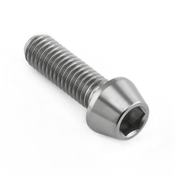 Titan Innensechskant Schraube konisch M5 x (0.8mm) x 16mm