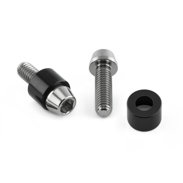 Titan Paar mit M6 Schleif & Funken Set Schwarz