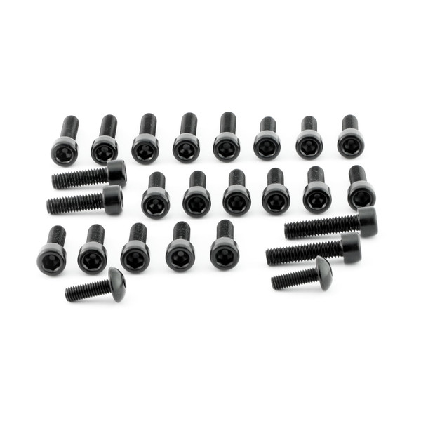 Alu Motorseitendeckelschraubenkit BMW R1250 GS Adventure Schwarz