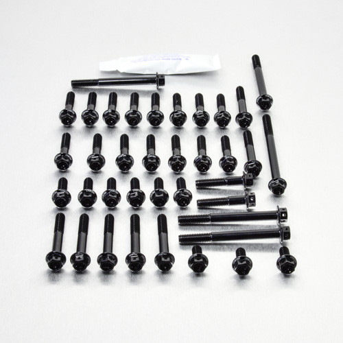 Alu Motorseitendeckelschraubenkit 950 Super Enduro R Race Spec Schwarz
