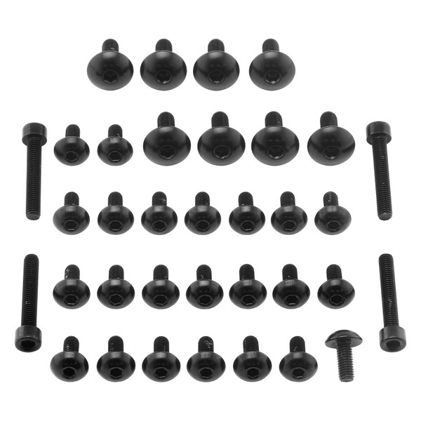 Alu Verkleidungsschraubenkit MT-125 Schwarz