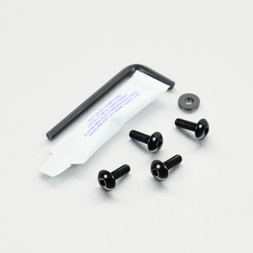 Alu Verkleidungsschrauben 4 Schrauben 20mm Schwarz