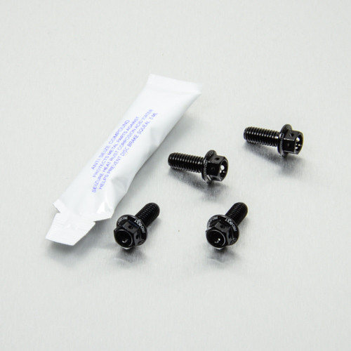 Alu Kettenschutz Befestigungs Kit Race Spec Schwarz