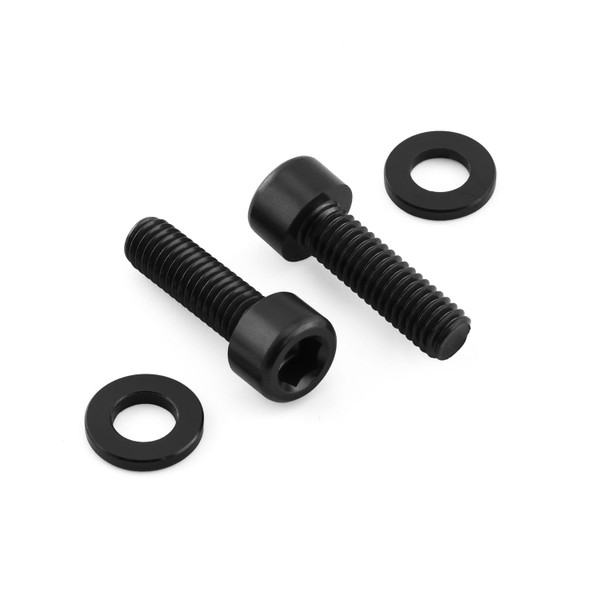 Alu Benzin Tank Befestigungs Schrauben Kit Schwarz