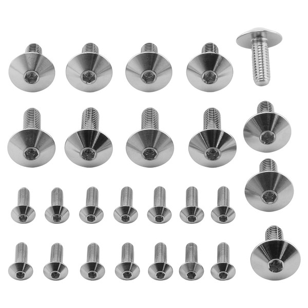 Edelstahl Verkleidungsschraubenkit Ducati 748-916-996-998