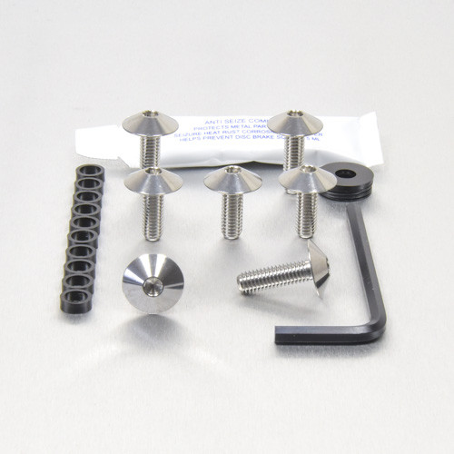 Edelstahl Verkleidungsschraubenkit Ducati Monster 750