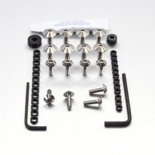 Edelstahl Verkleidungsschraubenkit Aprilia RSV 1000 Tuono R