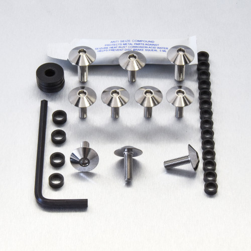 Edelstahl Verkleidungsschraubenkit Aprilia RSV4 Tuono V4R