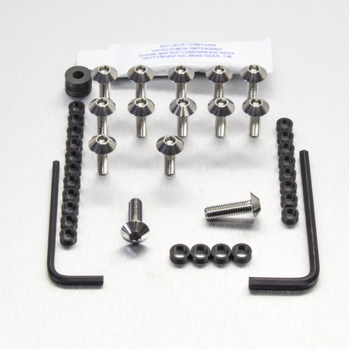 Edelstahl Verkleidungsschraubenkit Aprilia SMV750 Dorsoduro