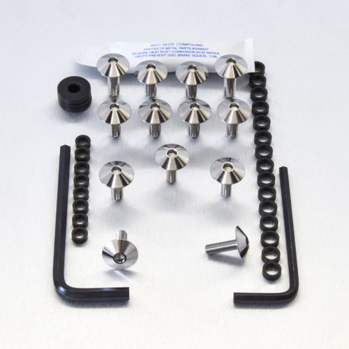 Edelstahl Verkleidungsschraubenkit Honda CR250