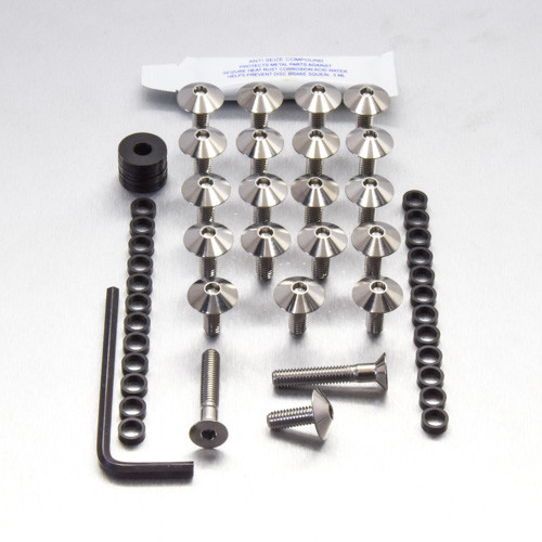 Edelstahl Verkleidungsschraubenkit Suzuki RM250