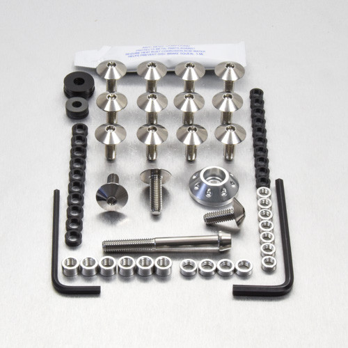 Edelstahl Verkleidungsschraubenkit Suzuki GSXR 600-750