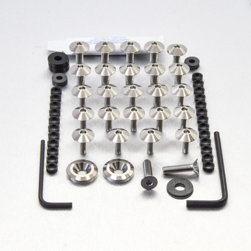 Edelstahl Verkleidungsschraubenkit Suzuki GSXR1000 K3-K4