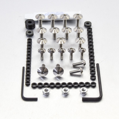 Edelstahl Verkleidungsschraubenkit Suzuki GSXR1000 K9-L1