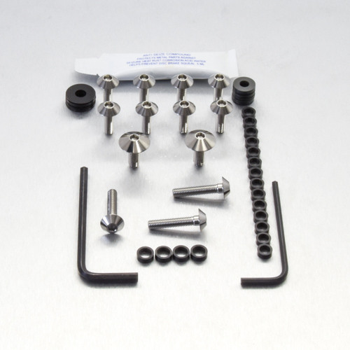 Edelstahl Verkleidungsschraubenkit Triumph Tiger 955i