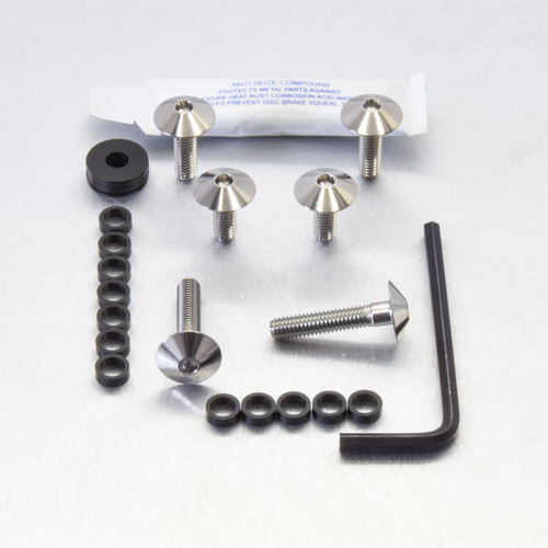 Edelstahl Verkleidungsschraubenkit Yamaha FZ6 Fazer S2 ABS