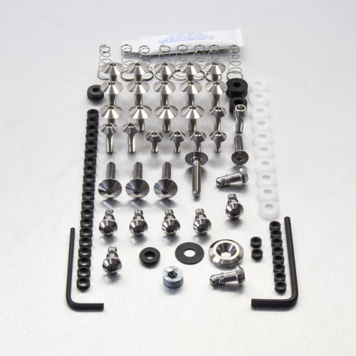 Edelstahl Verkleidungsschraubenkit YZF1000 R1 Schnellspanner Innensechskant
