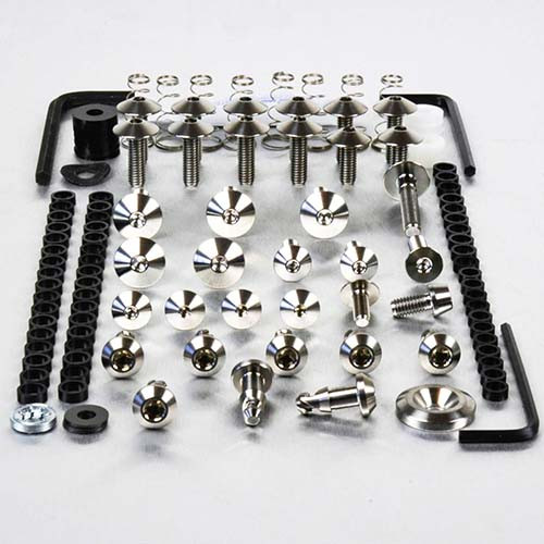 Titan Verkleidungsschraubenkit YZF1000 R1 Schnellspanner Innensechskant