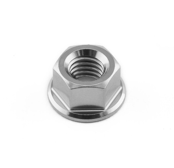 Edelstahl A4 Flansch Mutter M8 x (1.25mm)