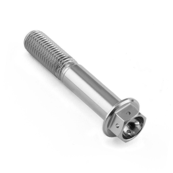 Edelstahl A4 Sechskantschraube mit Flansch M10x(1.25mm)x55mm Race Spec