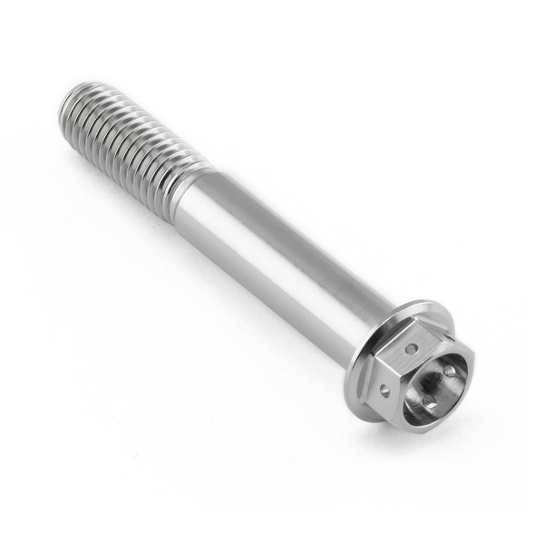 Edelstahl A4 Sechskantschraube mit Flansch M10 x (1.50mm) x 65mm Race Spec