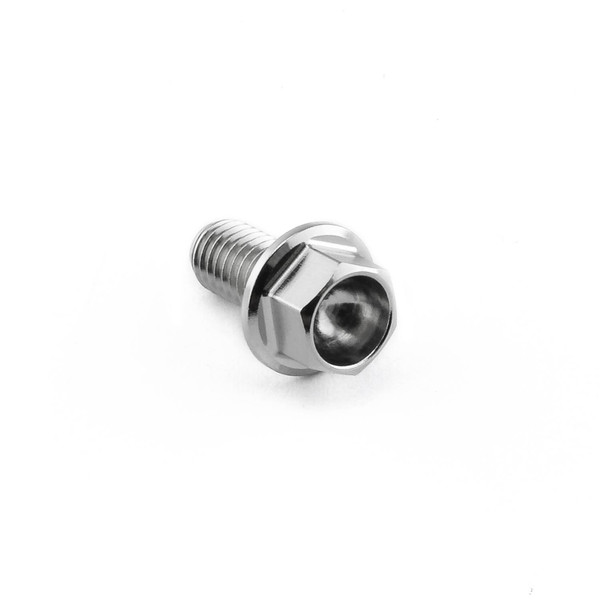 Edelstahl A4 Sechskantschraube mit Flansch M5 x (0.80mm) x 10mm