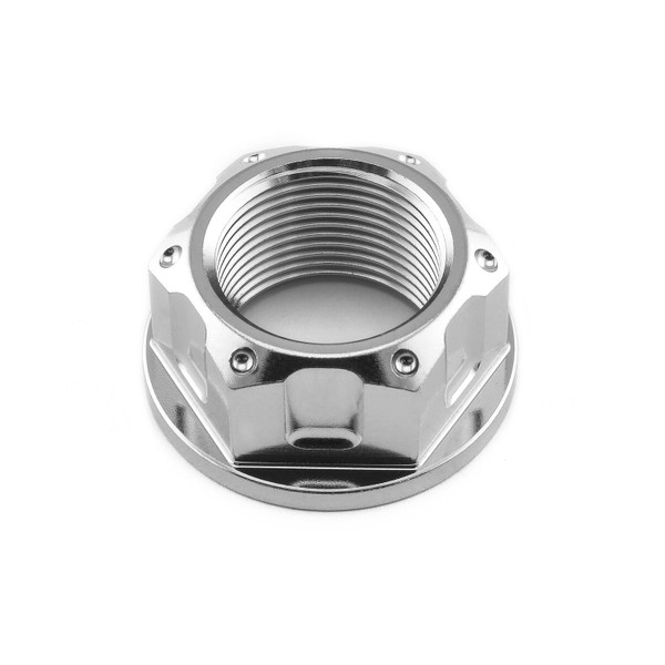Edelstahl A4 Achsenmutter M24 x (1.50mm) - AF32mm - Hinterrad