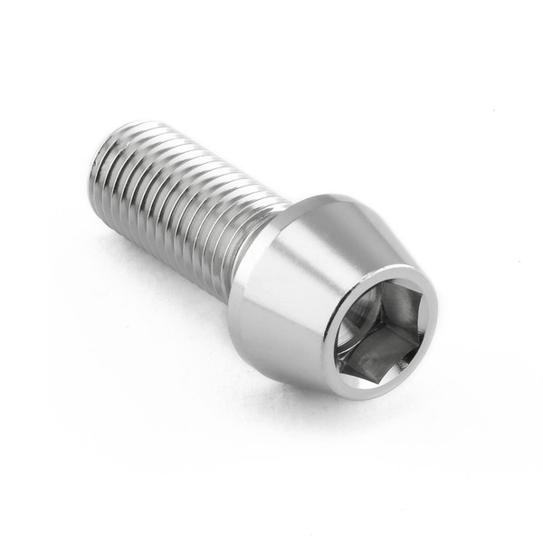 Edelstahl A4 Innensechskantschraube konisch M10 x (1.25mm) Fein x 25mm