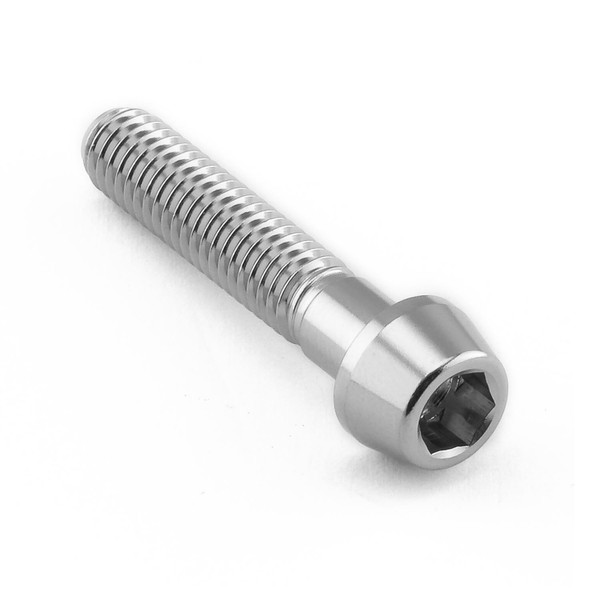 Edelstahl A4 Innensechskantschraube konisch M6 x (1.00mm) x 30mm