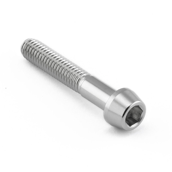 Edelstahl A4 Innensechskantschraube konisch M6 x (1.00mm) x 35mm