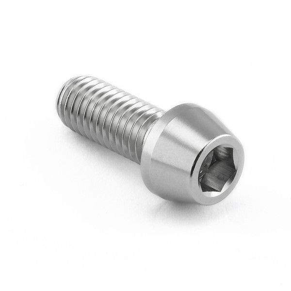 Edelstahl A4 Innensechskantschraube konisch M8 x (1.25mm) x 20mm
