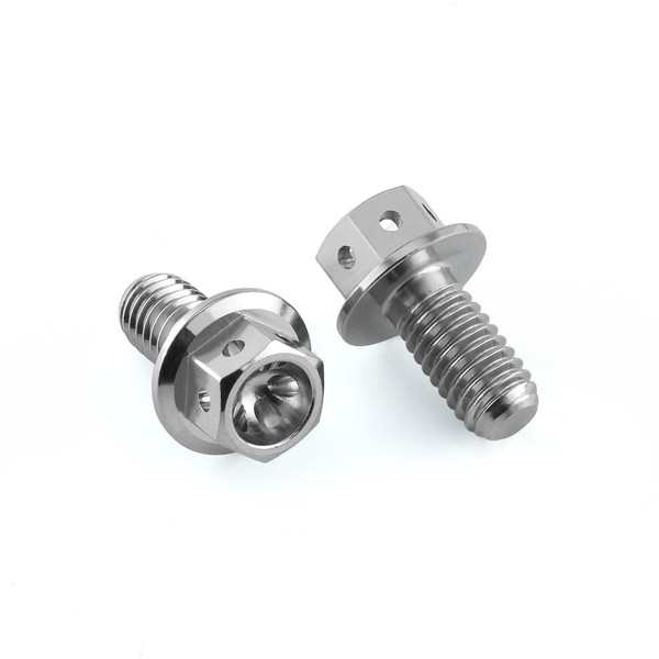 Edelstahl Bremse hinten Haupt Zylinder Schrauben Hex Kopf Race Spec
