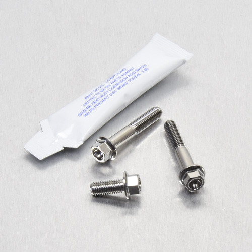 Edelstahl Bremse hinten Reservoir & Haupt Zylinder Schrauben Kit