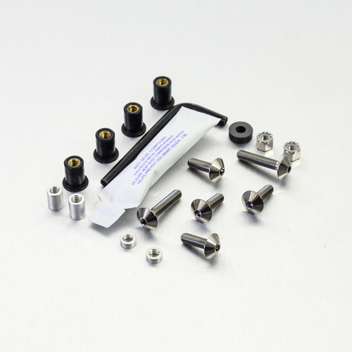 Edelstahl Verkleidungsscheiben Schrauben Kit Honda CBR600FX-FY