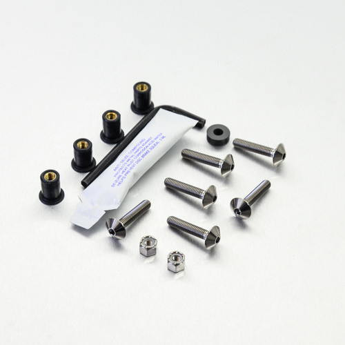 Edelstahl Verkleidungsscheiben Schrauben Kit Honda Blackbird