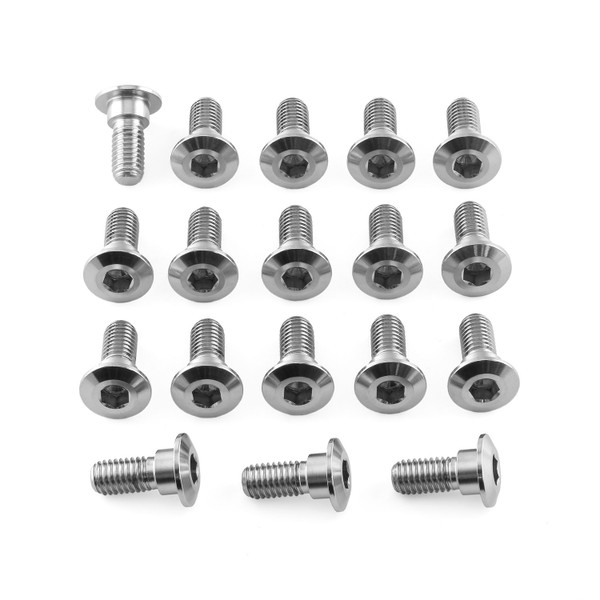 Edelstahl Bremsscheibenschraube R1/R6 Set mit 18