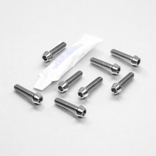 Edelstahl Stummellenker Klemm Schrauben Set