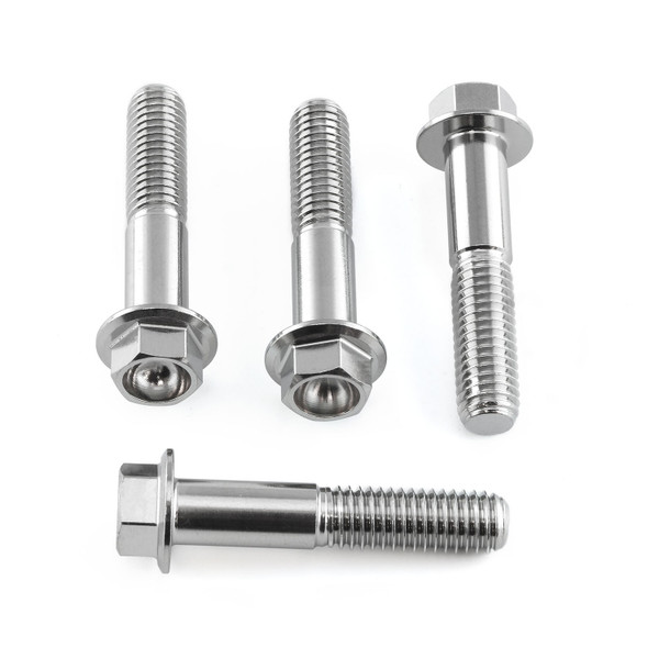 Edelstahl Stummellenker Klemm Schrauben Set