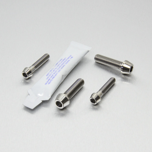 Edelstahl Stummellenker Klemm Schrauben Set