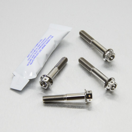 Edelstahl vordere Achse Klemm Schrauben Set Race Spec