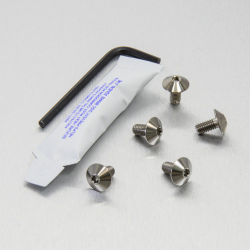 Edelstahl Fersenschoner Schrauben Kit