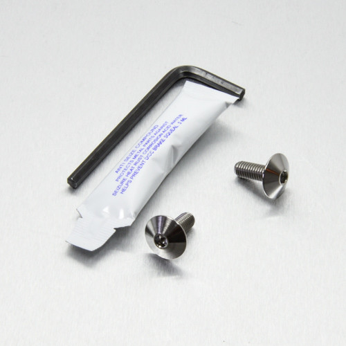 Edelstahl Fersenschoner Schrauben Kit