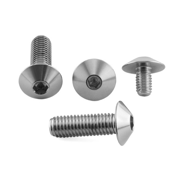 Edelstahl Fersenschoner Schrauben Kit