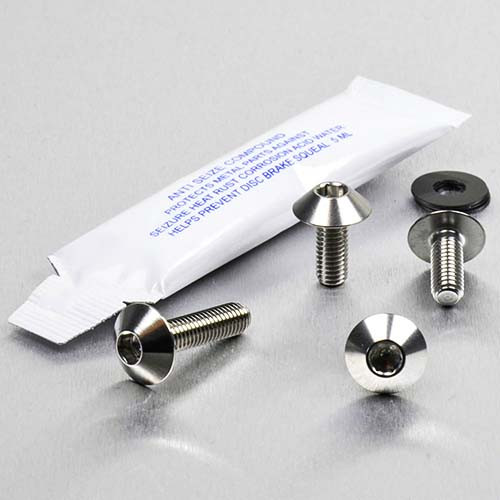 Edelstahl Fersenschoner Schrauben Kit