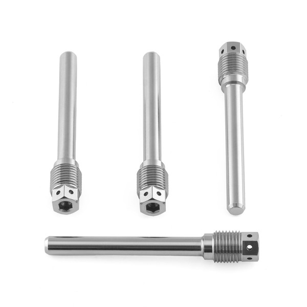 Edelstahl A4 Bremssattel Halte Bolzen Vorne Race Spec Paket x4