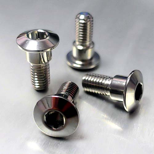 Edelstahl A4 Fahrer Fussrastenhalter Halter Schrauben Kit
